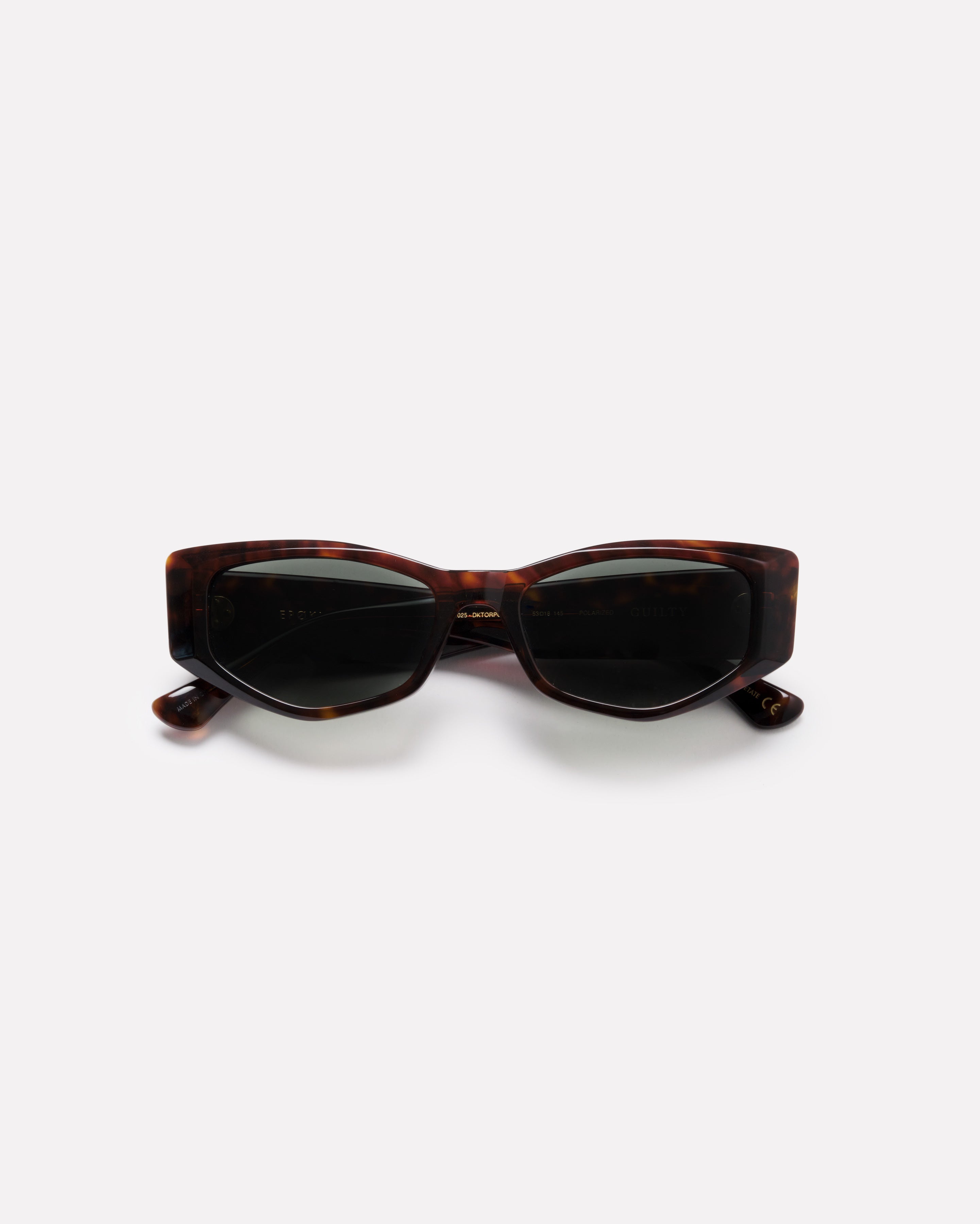 GUILTY x Wasted Talent - Tortoise Polished / Green Polarized